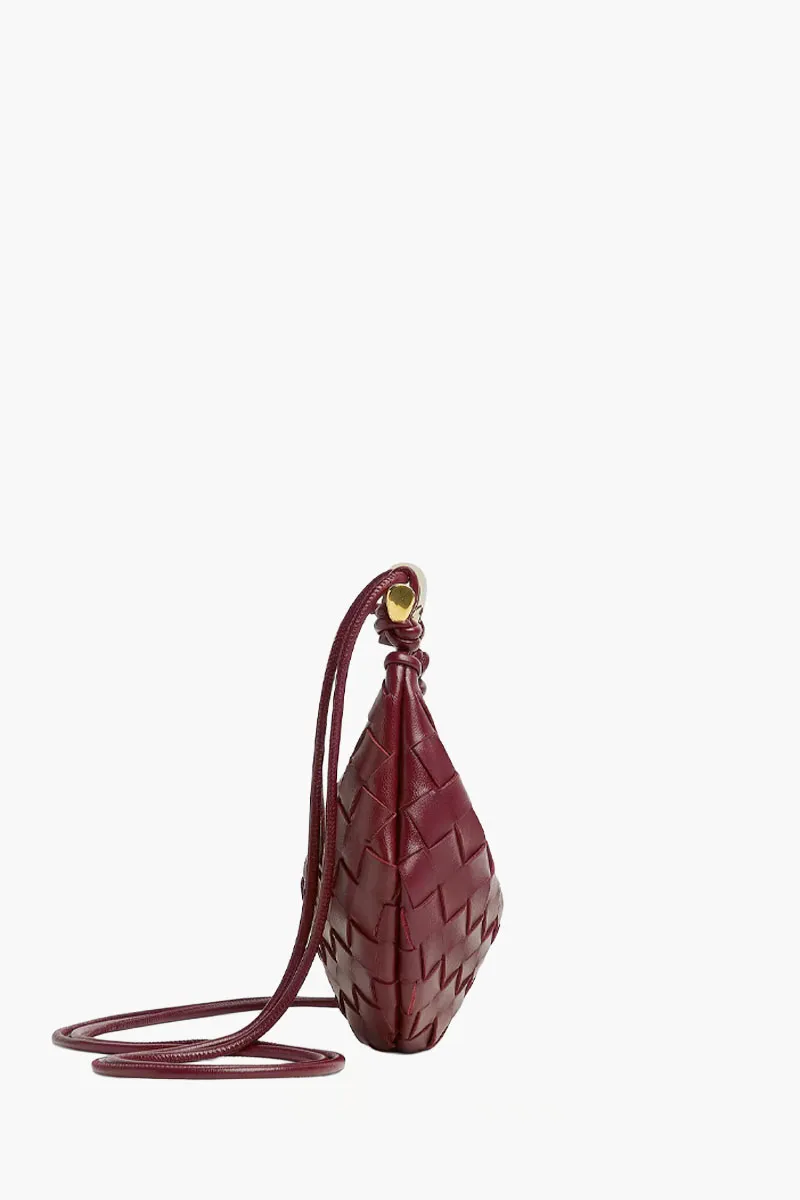 BOTTEGA VENETA Baby Sardine Intrecciato Crossbody Bag in Barolo Lambskin 2