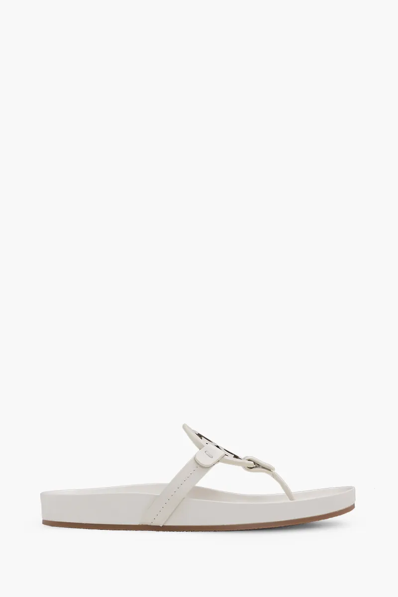 TORY BURCH Women Miller Cloud Sandals in Feather White 0