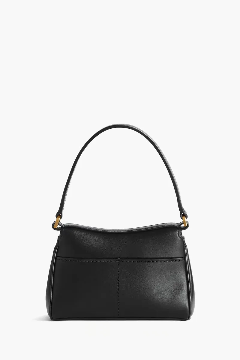 BALENCIAGA Nano Rodeo Handbag in Black With Chain Smooth Calfskin 2