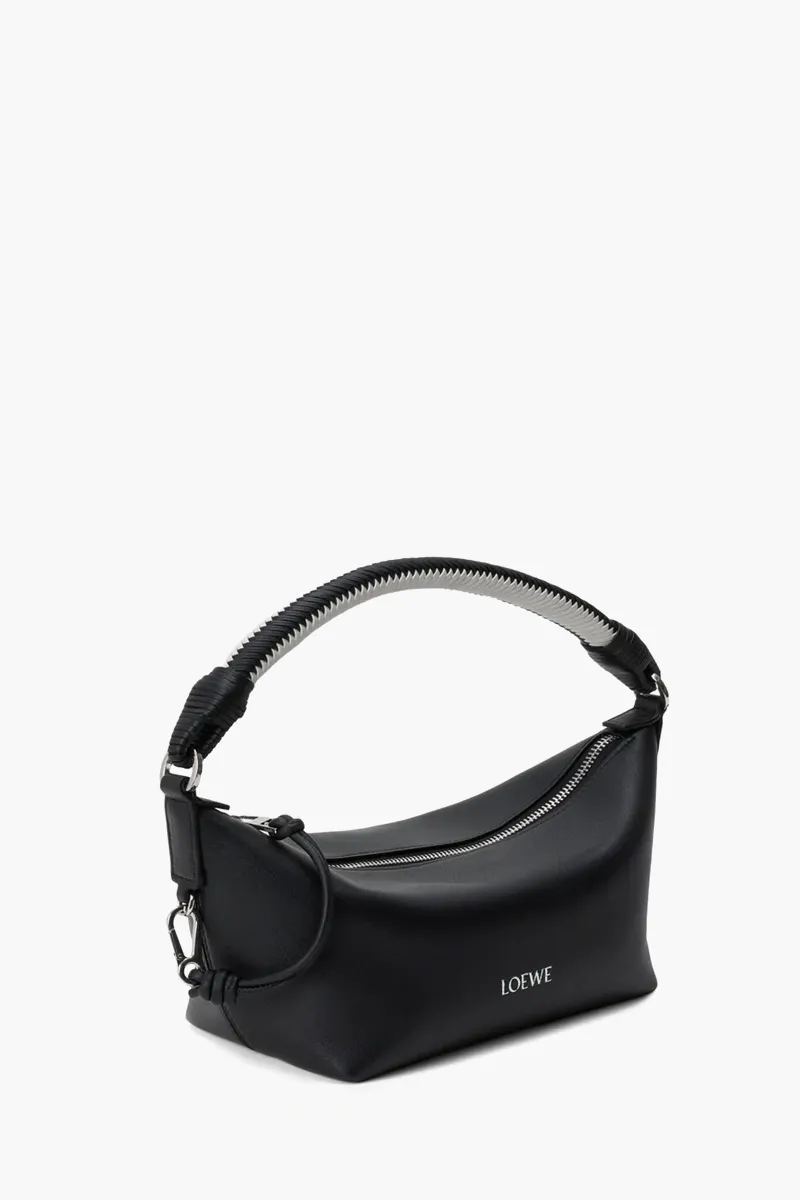 LOEWE Mini Cala Bag in Black Soft Nappa Lambskin SHW 1