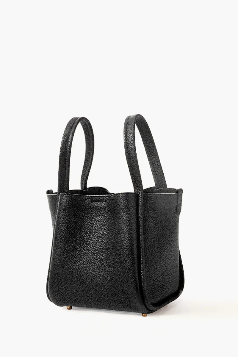 SONGMONT Medium Song Handag in Onyx Grain Leather 0
