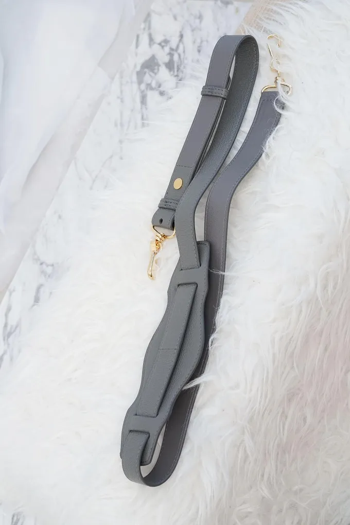 Shoulder Strap BALENCIAGA Mini Metallic Edge in Gris Acier GHW 2