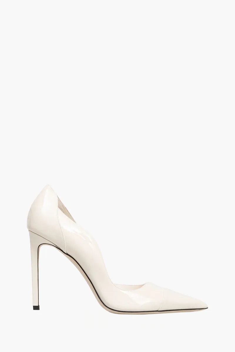 JIMMY CHOO Brigitte pumps 100mm in Pat Latte Patent Leather 0