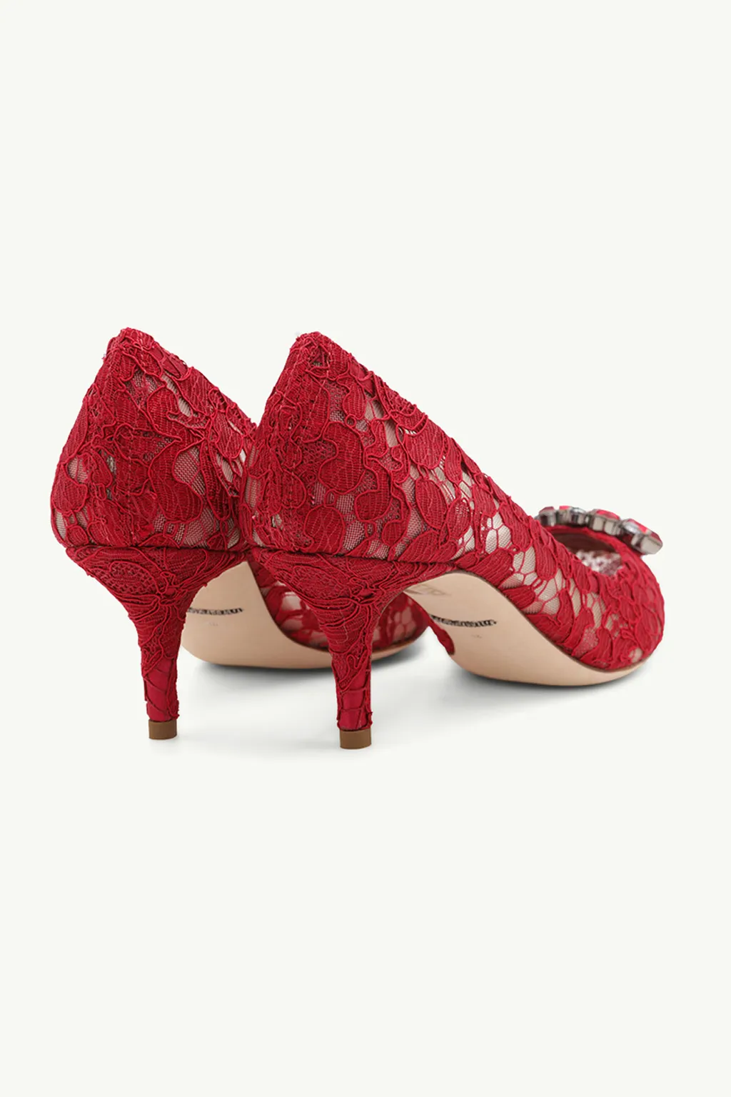 DOLCE & GABBANA Rainbow Belluci Kitten 60mm in Dark Red 2