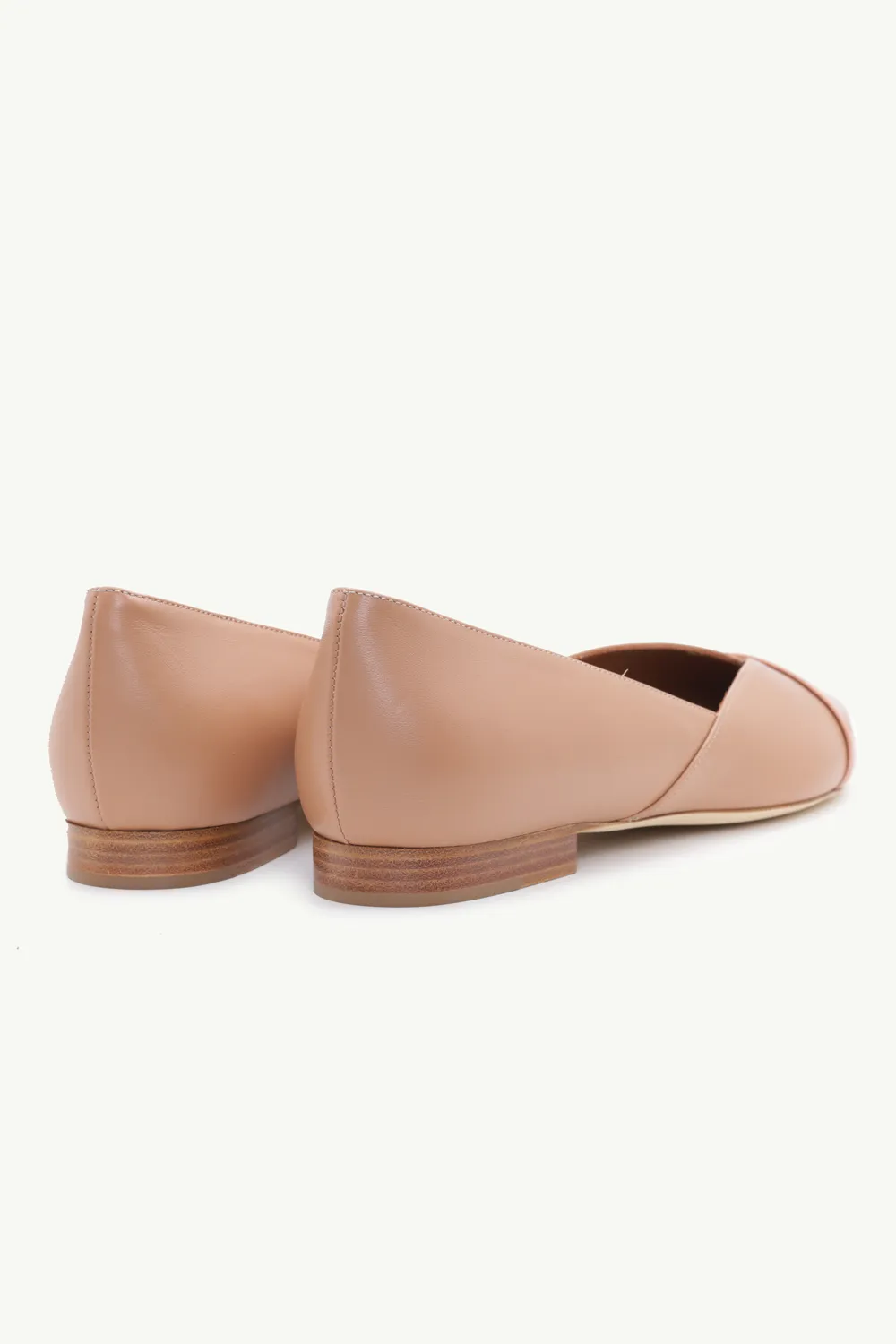 MALONE SOULIERS Colette Flat in Nude 2