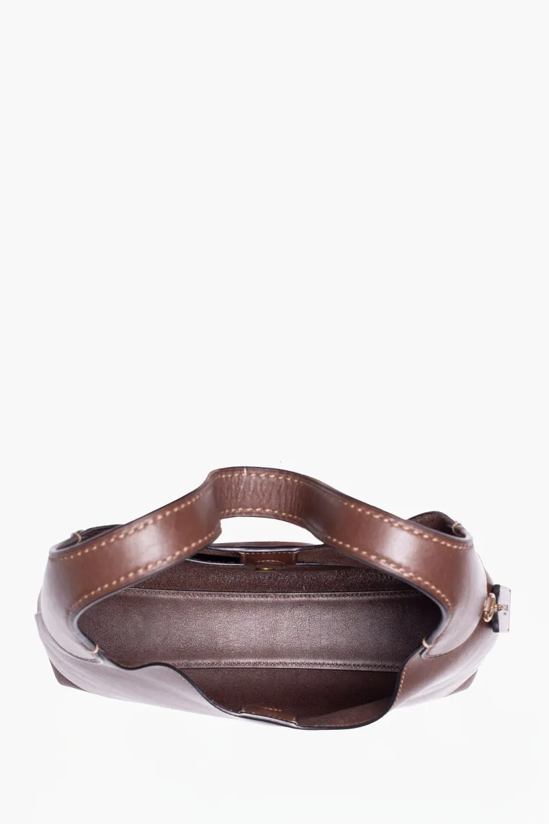 COACH Brooklyn Shoulder Bag 28 in Maple Natural Grain Leather 2
