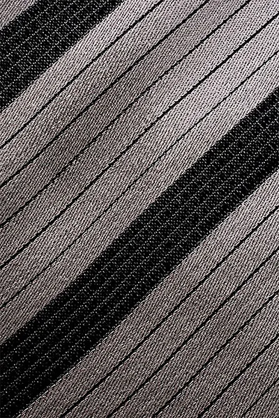 EMPORIO ARMANI Men Diagonal Stripes Tie in Grey Silk 2