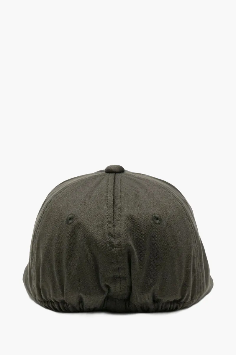 EMPORIO ARMANI Embroidered Eagle Baseball Cap in Black Ink Other Fibers 1