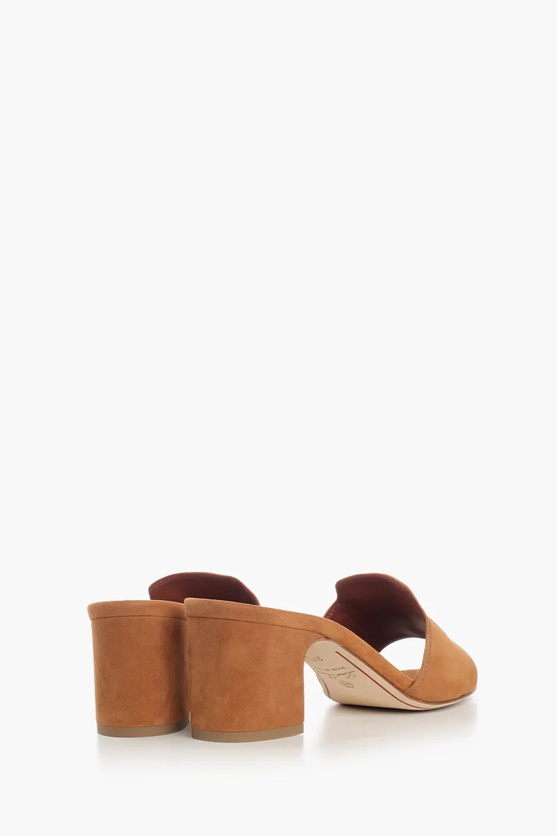LORO PIANA Summer Charm Sandals 5.5cm in Wot Suede Goatskin 1