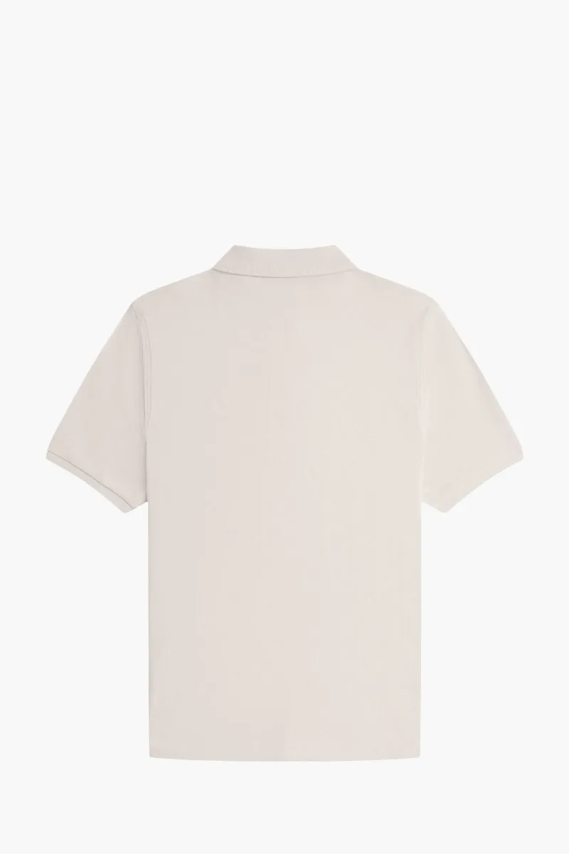 FRED PERRY Women Tennis Polo Shirt in Silky Peach/Dark Petrol Cotton 2