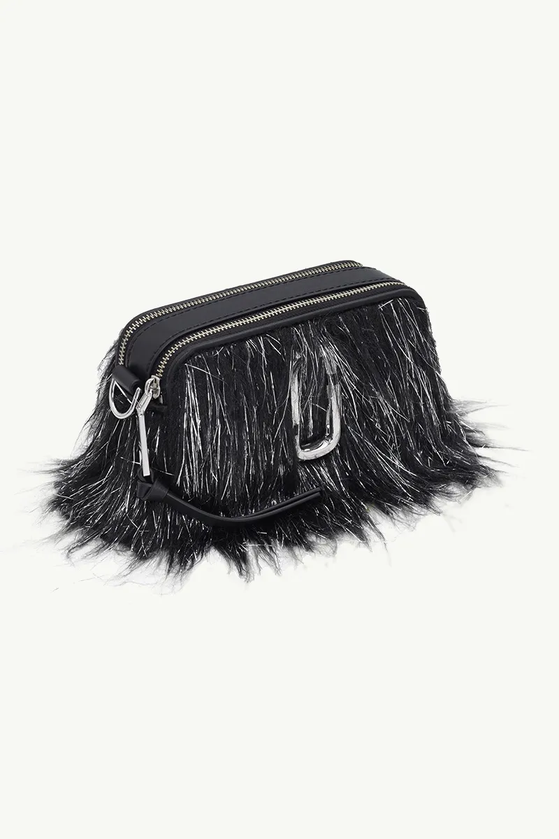 MARC JACOBS The Creature Snapshot Camera Bag in Black/Silver 2