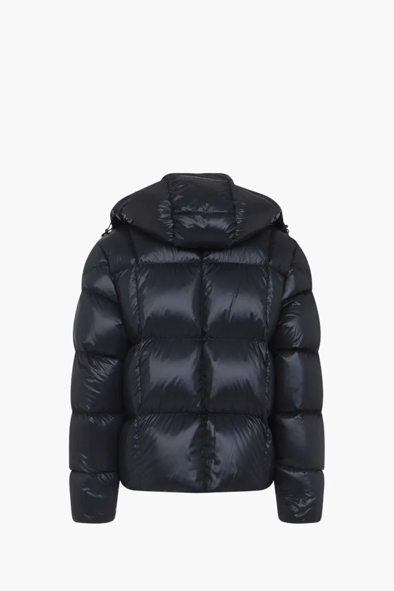 MONCLER Men Serfanto Hooded Jacket in Black Polyamide 1