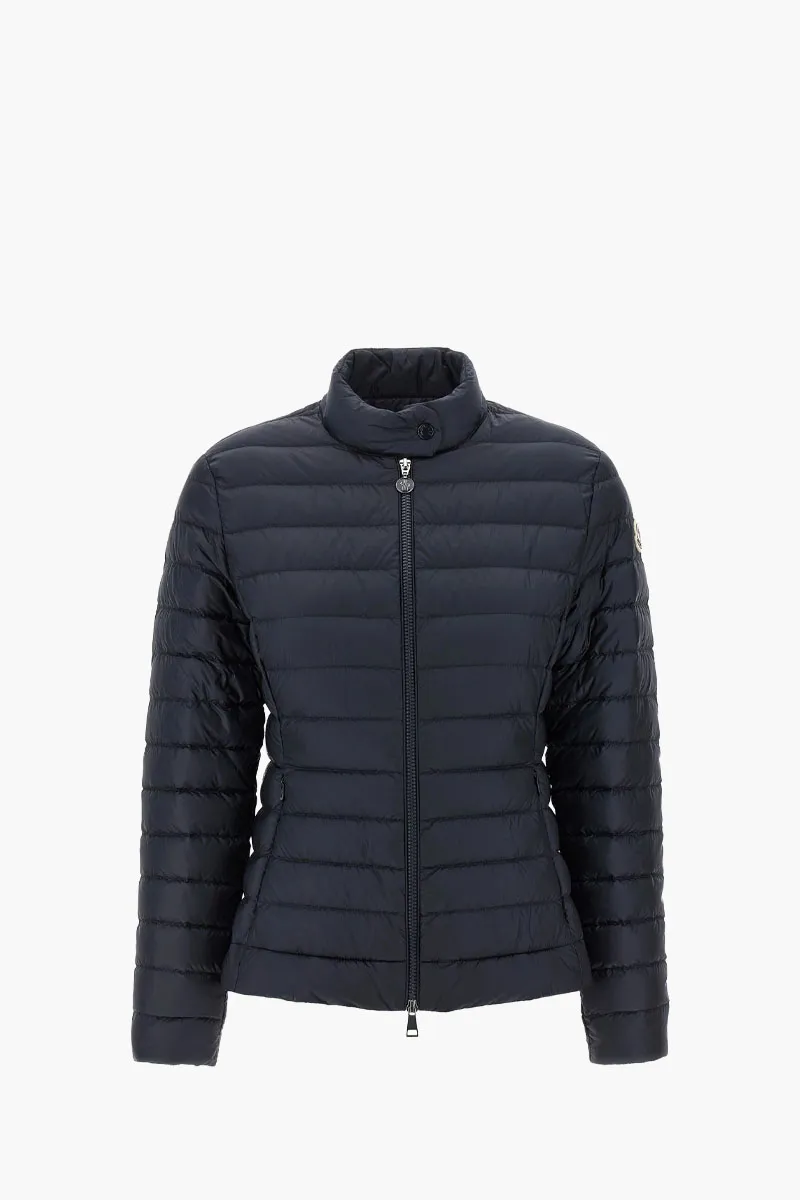 MONCLER Women Igelle Down Jacket in Blue Polyamide 0