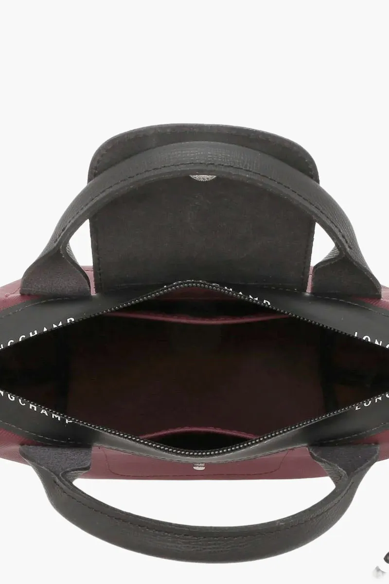 LONGCHAMP Mini Le Pliage Energy Top Handle Bag in Bordeaux 2