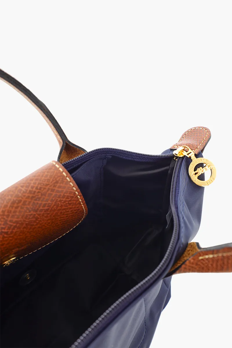 LONGCHAMP Small Le Pliage Top Handle Bag in Marine 3