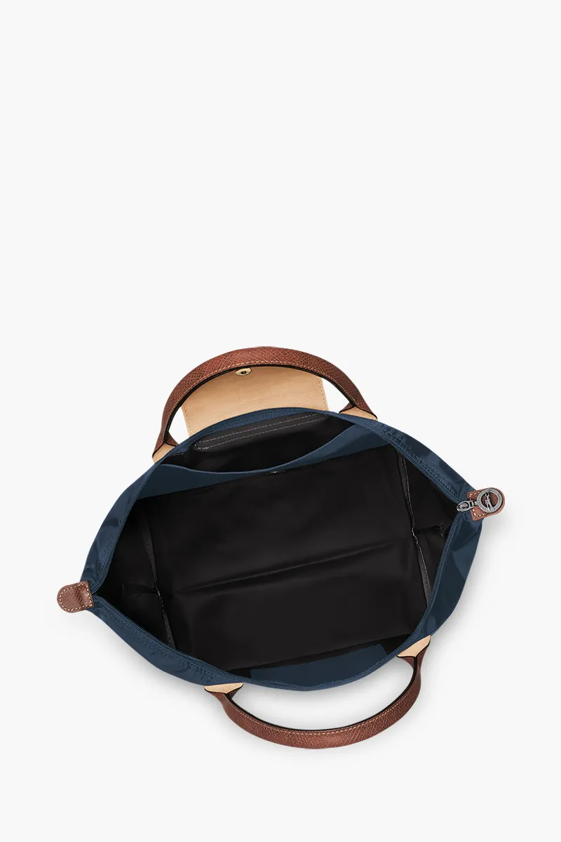 LONGCHAMP Medium Le Pliage Top Handle Bag in Marine 3