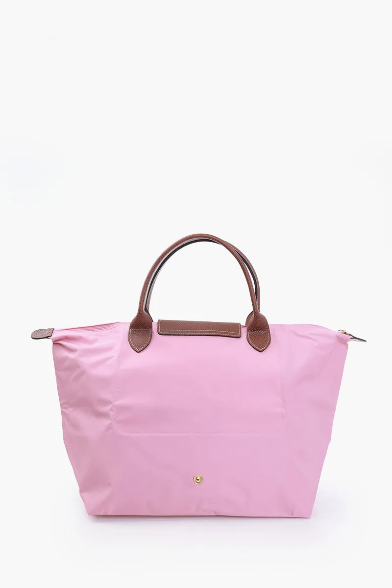 LONGCHAMP Medium Le Pliage Top Handle Bag in Marshmallow 2