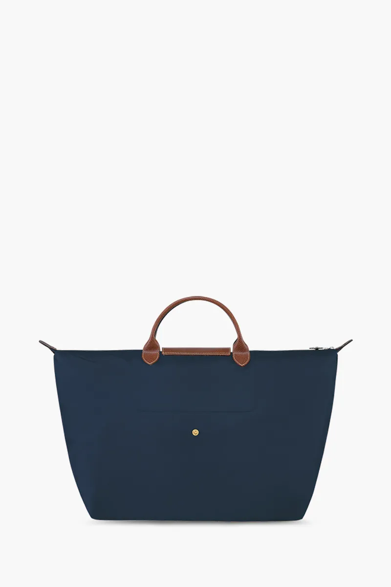 LONGCHAMP Large Le Pliage Original Travel Bag in Marine Recycled Canvas 1