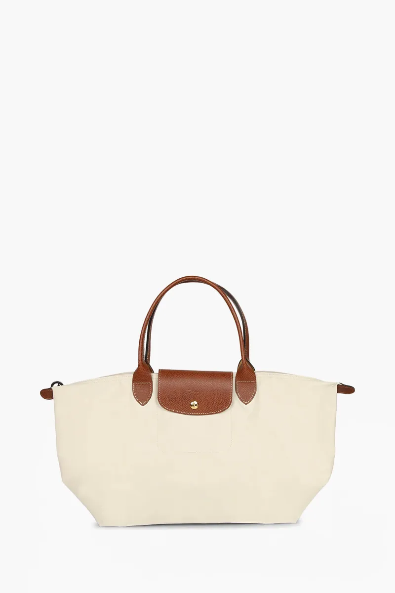 LONGCHAMP Large Le Pliage Handbag in Paper Canvas 0