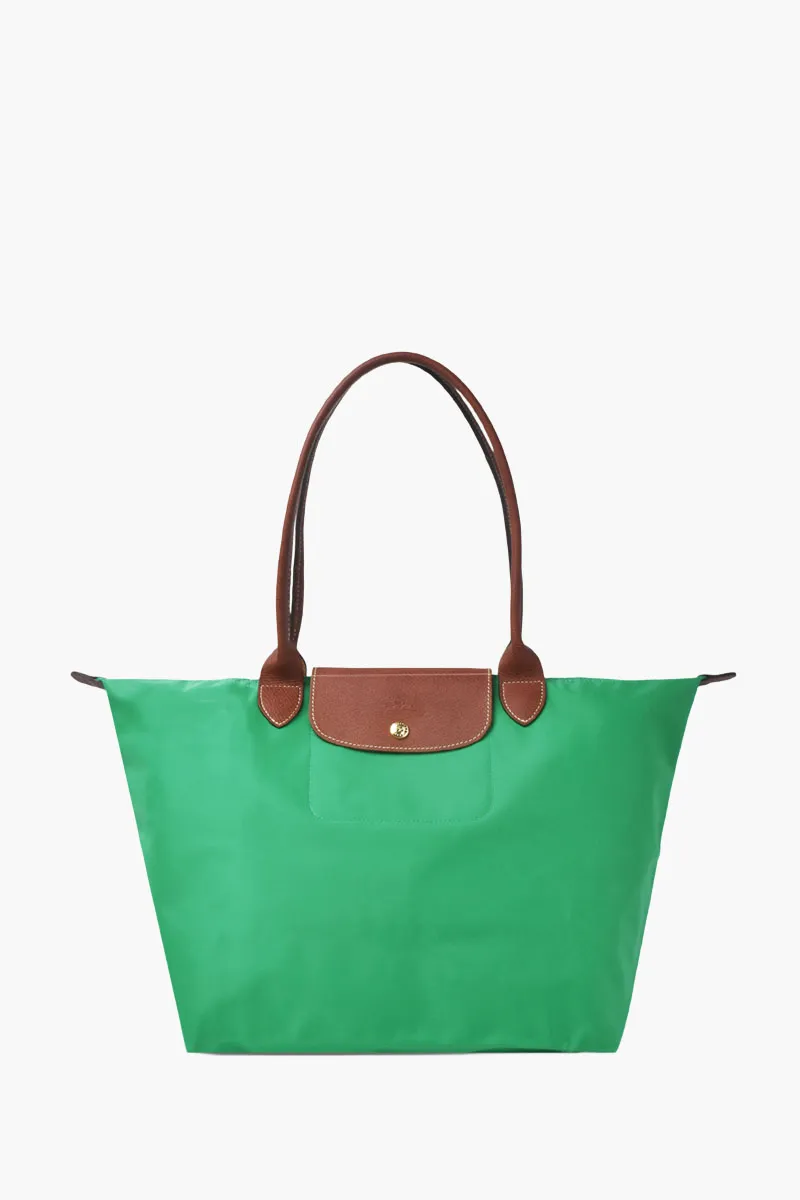 LONGCHAMP Large Le Pliage Tote Bag in Green  0