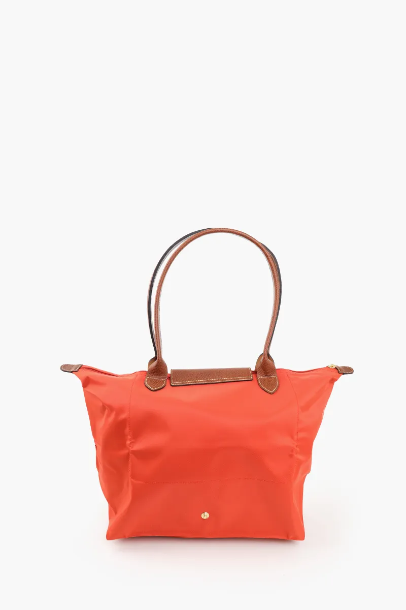 LONGCHAMP Large Le Pliage Tote Bag in Tomato  3