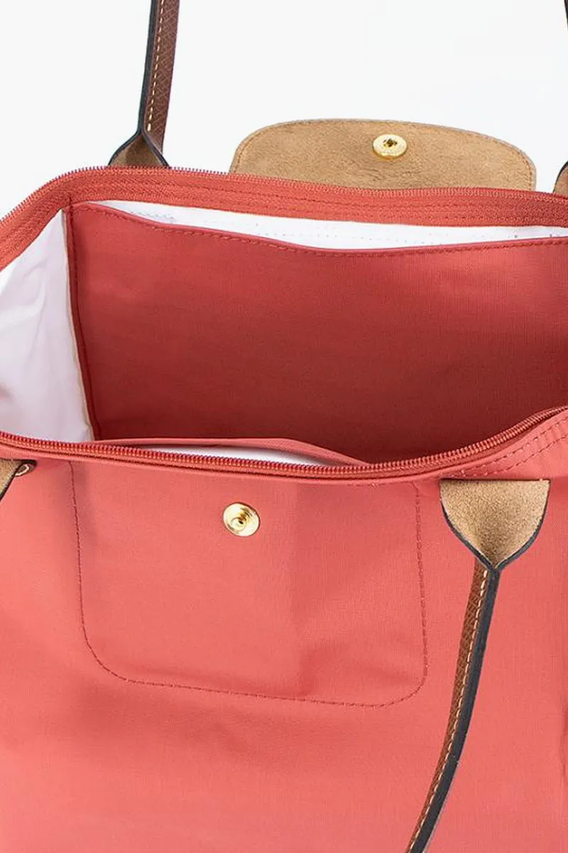 LONGCHAMP Medium Le Pliage Tote Bag in Strawberry 2