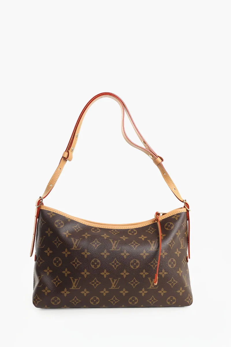 LOUIS VUITTON CarryAll East West Bag in Brown Monogram Canvas 2