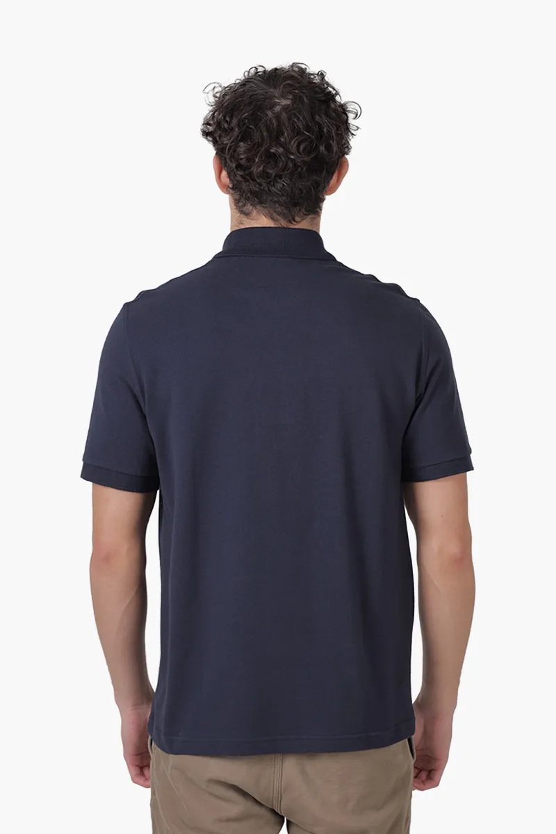 FRED PERRY Men The Original Tennis Polo Shirt in Navy/Ice 1