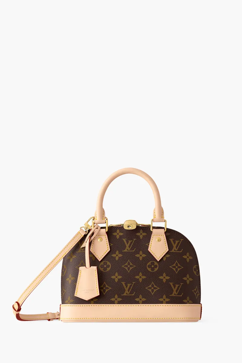 LOUIS VUITTON Alma BB Handbags in Brown Monogram Canvas 0
