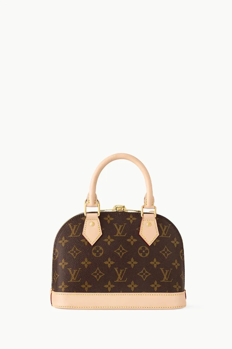 LOUIS VUITTON Alma BB Handbags in Brown Monogram Canvas 2