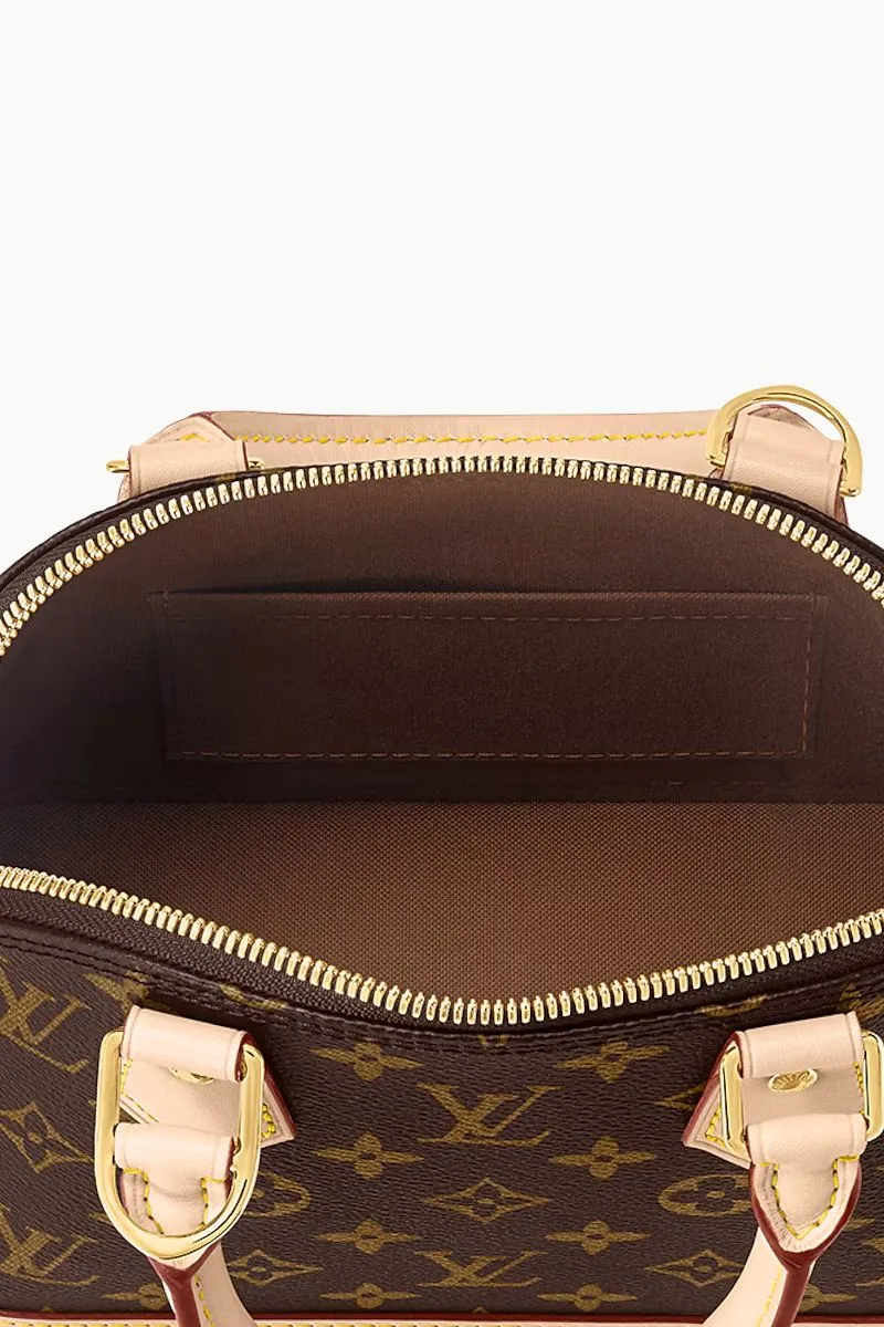 LOUIS VUITTON Alma BB Handbags in Brown Monogram Canvas 4