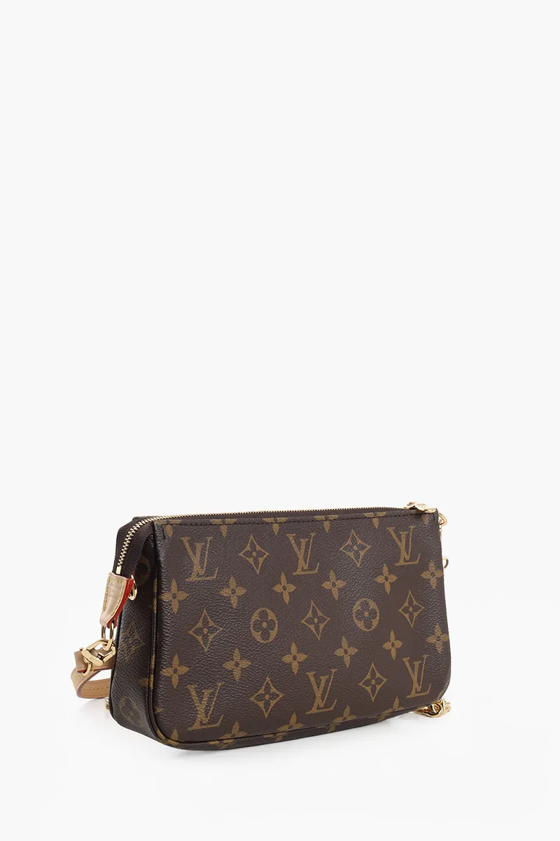 LOUIS VUITTON Icon Accessory Pouch in Brown Monogram Canvas 1