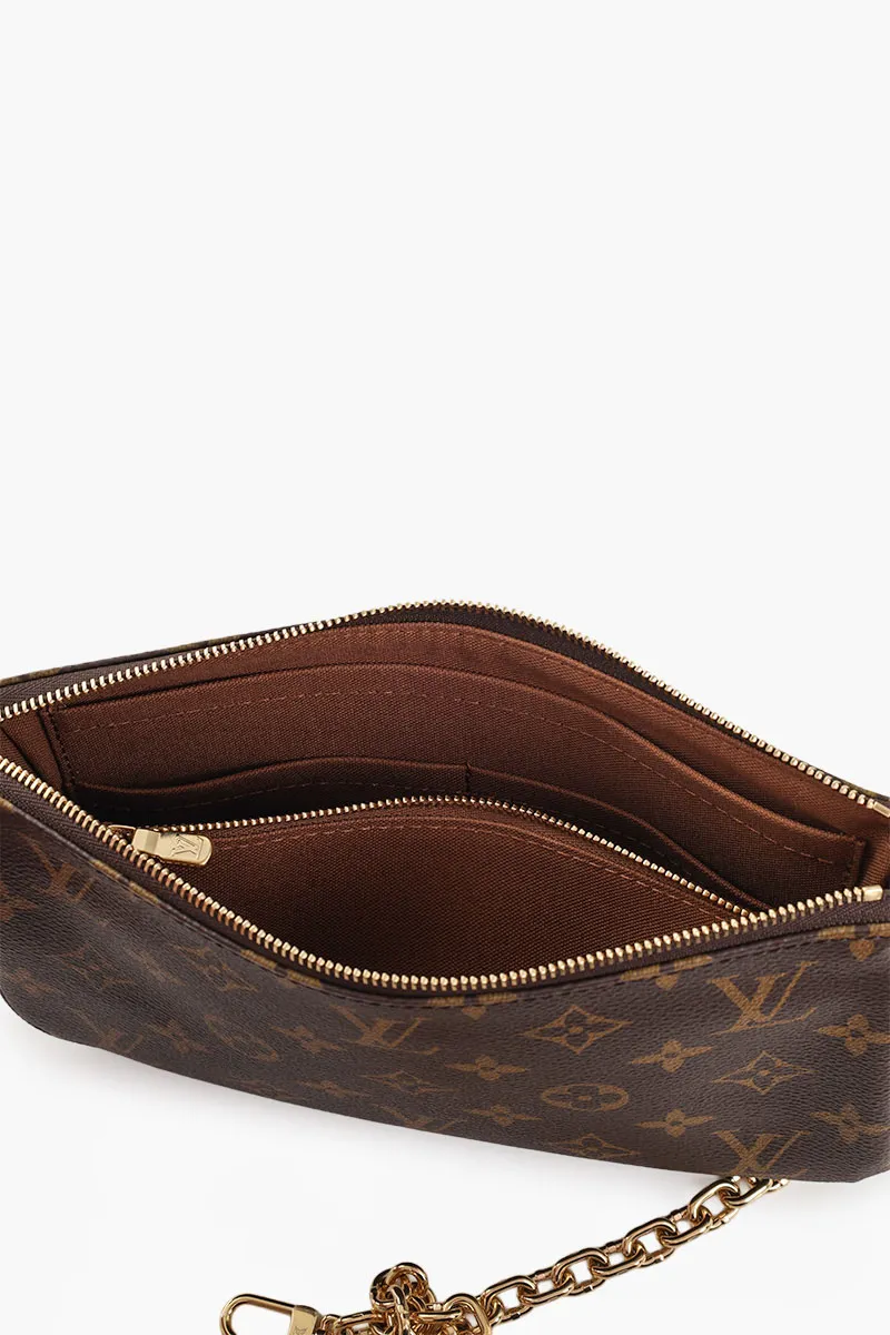 LOUIS VUITTON Icon Accessory Pouch in Brown Monogram Canvas 3