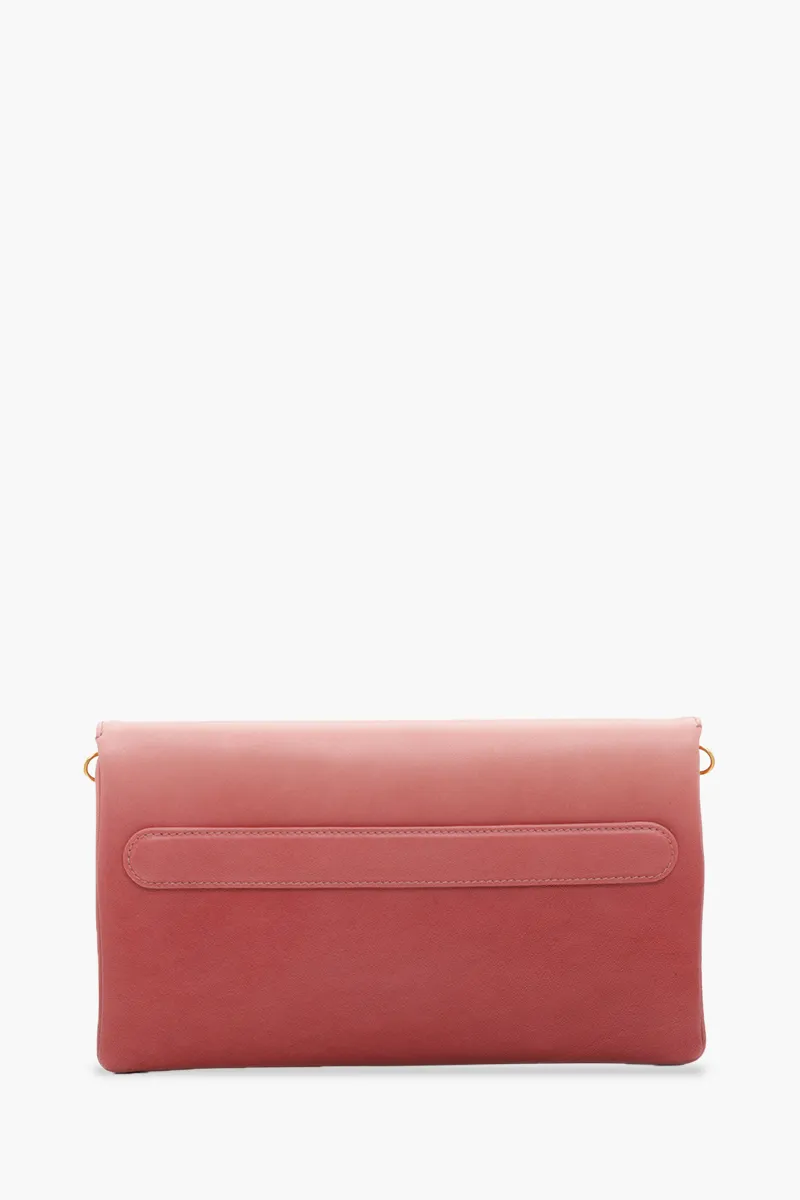 CHRISTIAN DIOR Medium Diordouble Chain Bag in Rose Gradient Calfskin 1