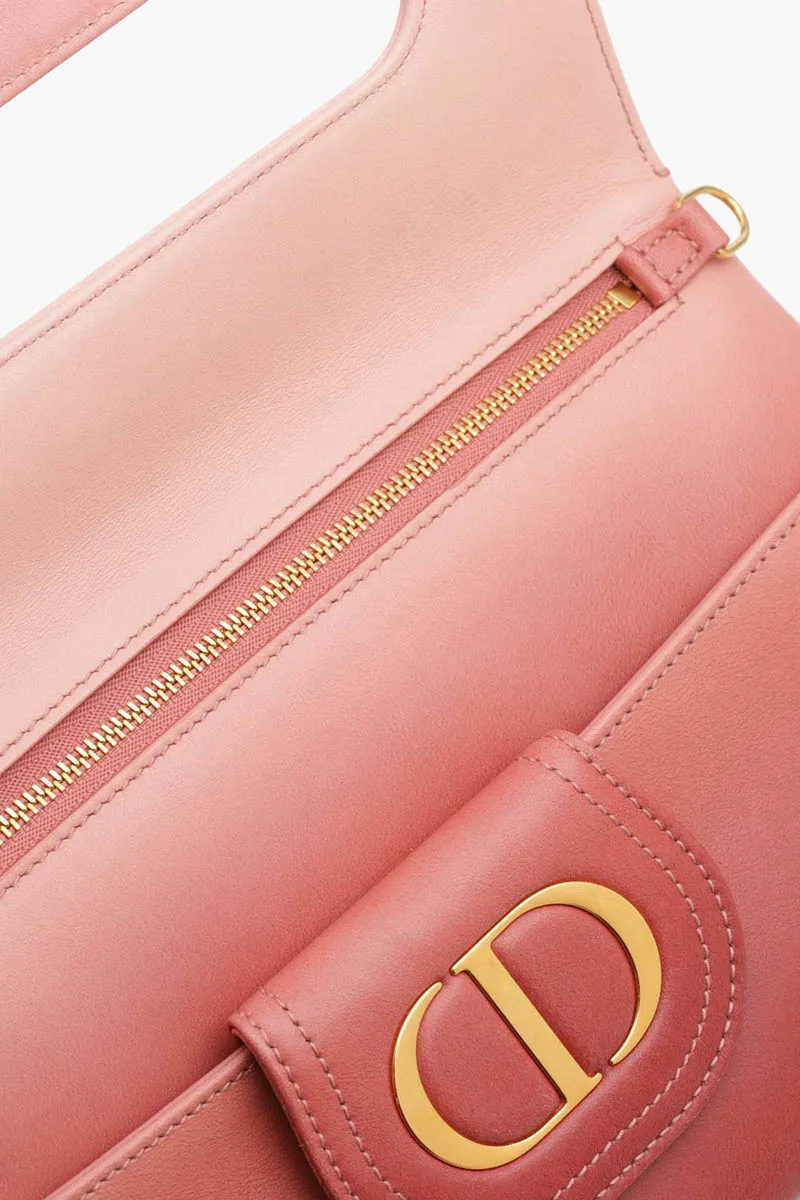 CHRISTIAN DIOR Medium Diordouble Chain Bag in Rose Gradient Calfskin 3