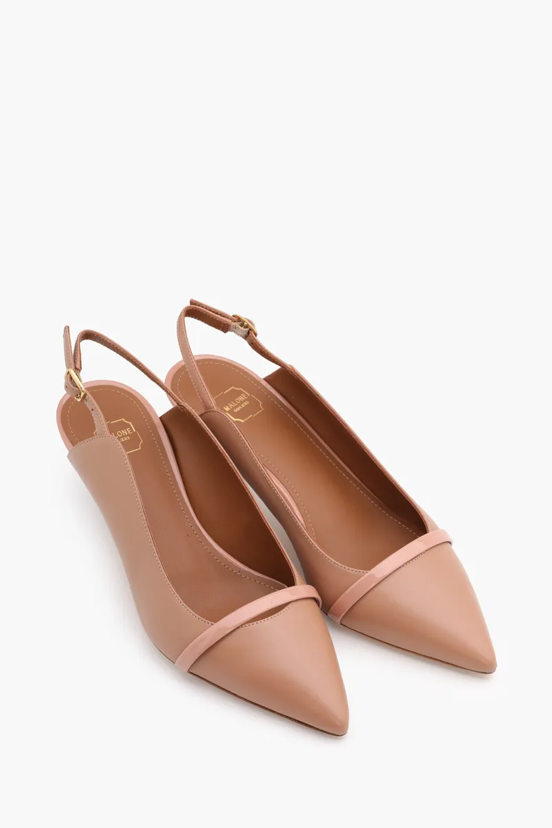 MALONE SOULIERS Marion Pumps 45mm in Nude/Blush 1