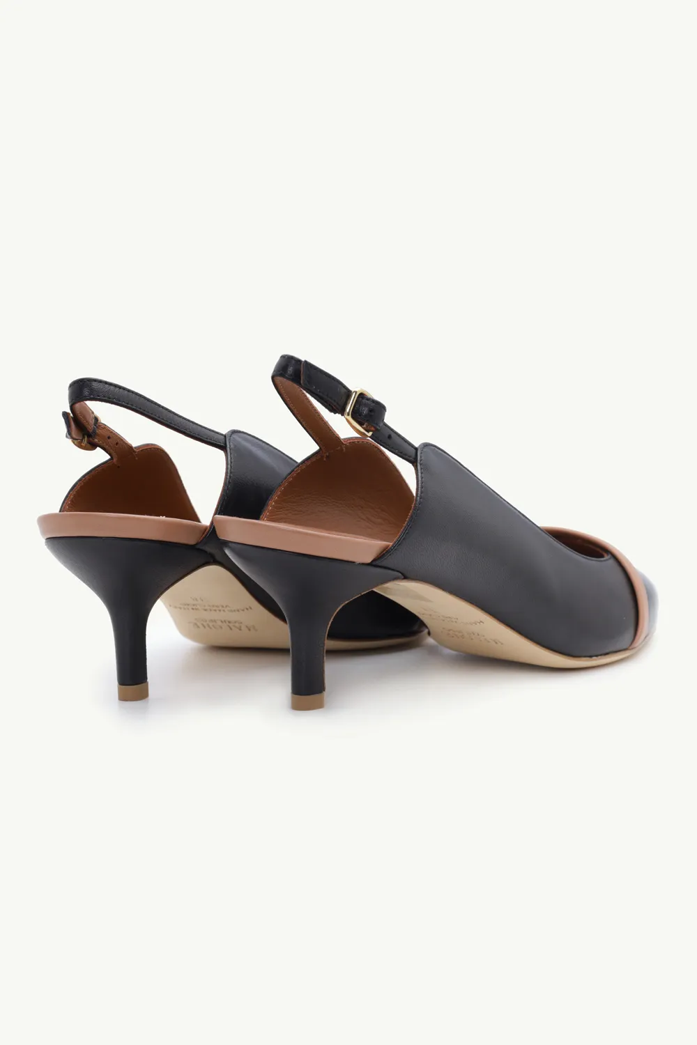 MALONE SOULIERS Marion Pumps 45mm in Black/Nude 2