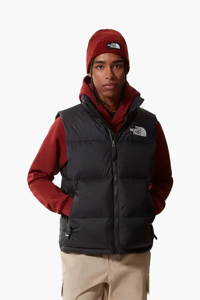 THE NORTH FACE Men 1996 Retro Nuptse Vest in Black Recycled Nylon 3