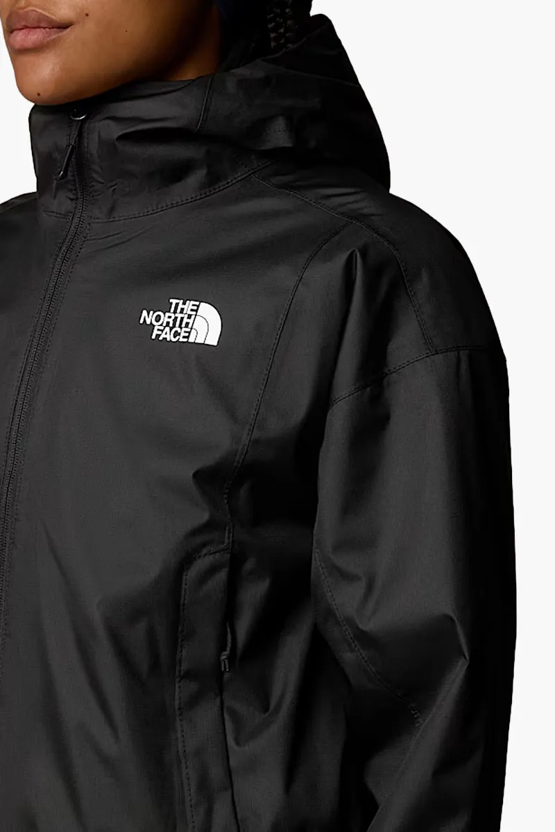THE NORTH FACE Women Quest Cropped Jacket in Black Polyester with Hoodie 3