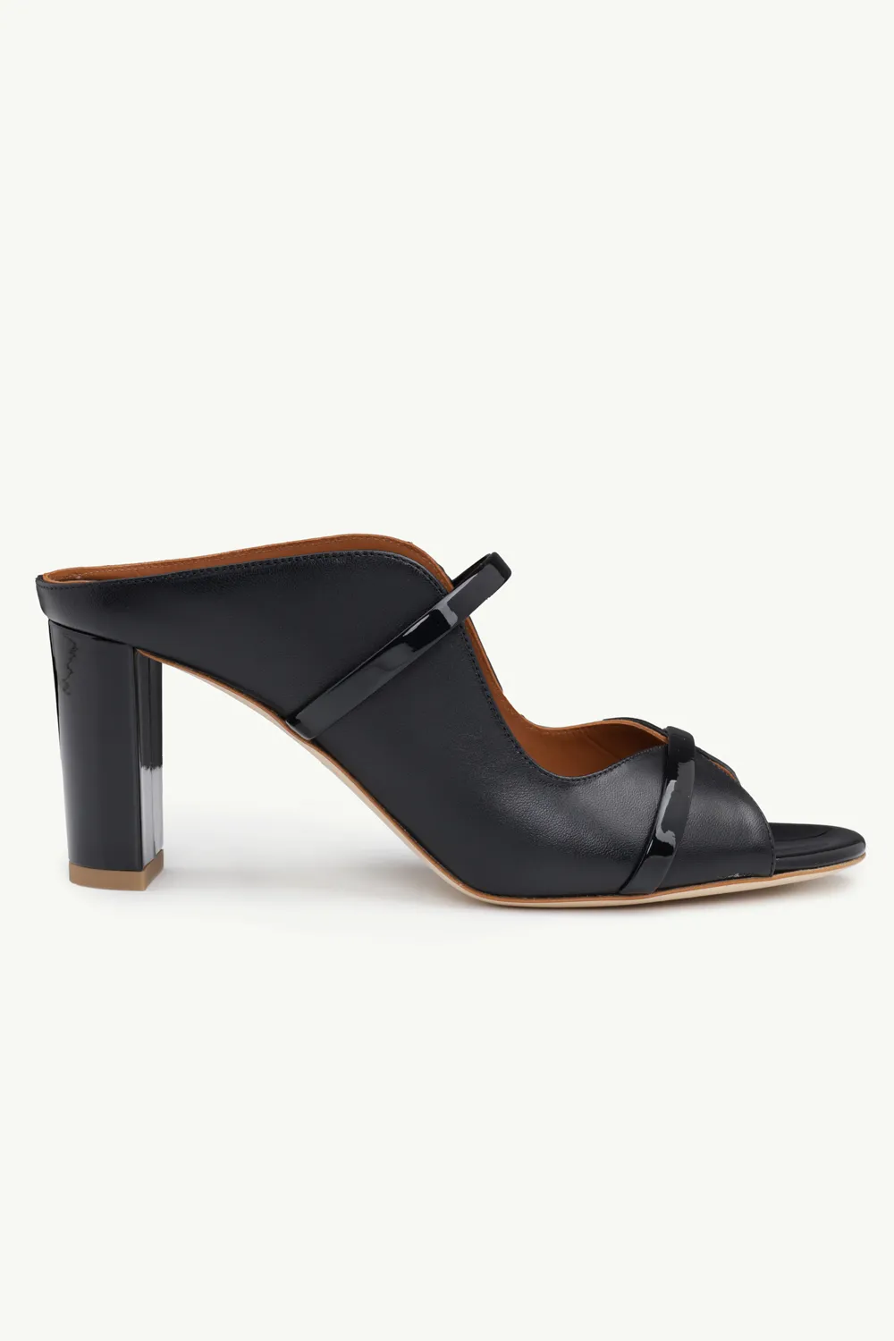 MALONE SOULIERS Norah Pumps 70mm in Black/Black 0
