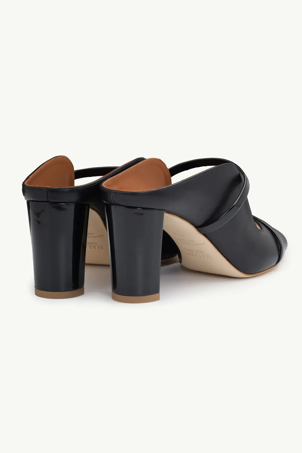 MALONE SOULIERS Norah Pumps 70mm in Black/Black 2