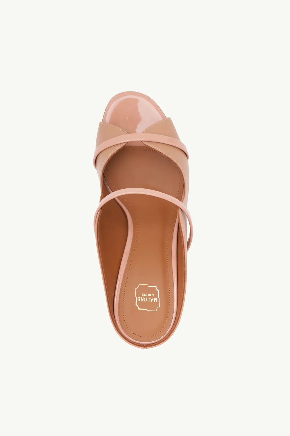 MALONE SOULIERS Norah Pumps 70mm in Nude/Blush 3