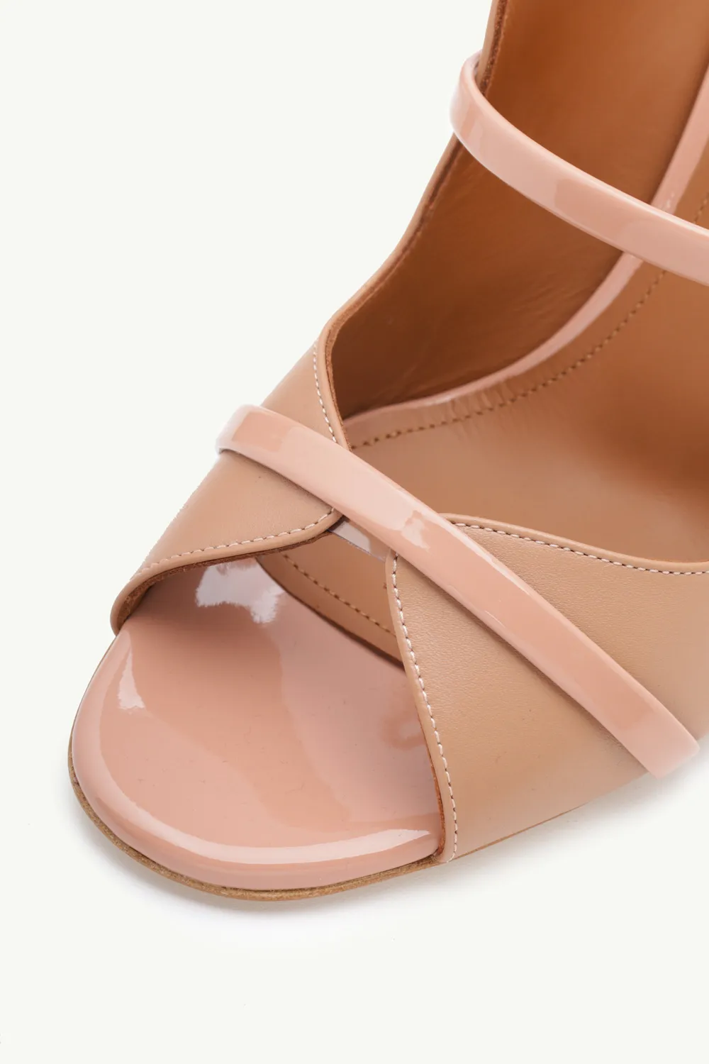 MALONE SOULIERS Norah Pumps 70mm in Nude/Blush 4