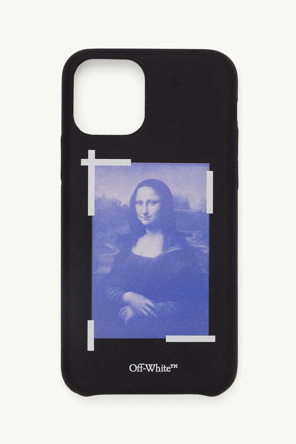 OFF WHITE Monalisa Print iPhone 11 Pro Case in Black/White/Blue 0