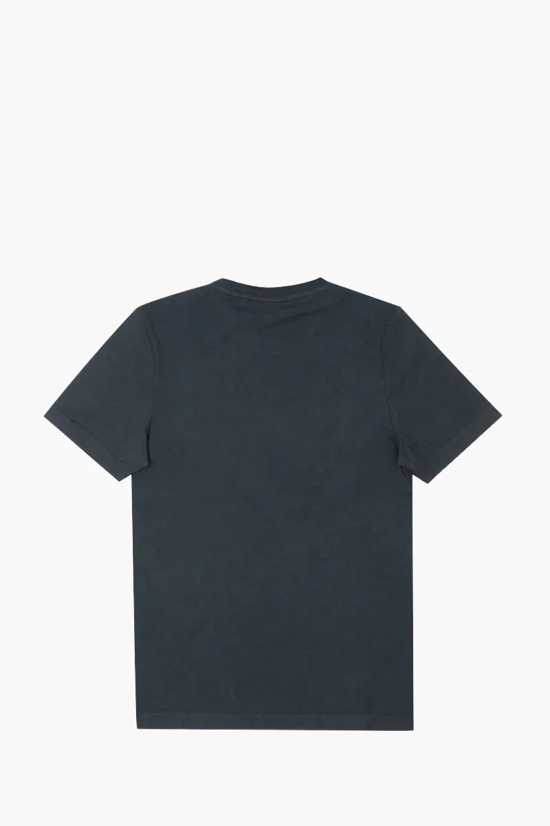 MAISON KITSUNE Women Double Fox Head Regular T-Shirt in Anthracite Cotton Jersey 1