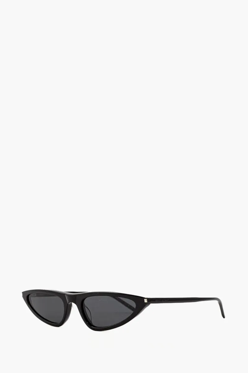 SAINT LAURENT SL703 001 Cat Eye Sunglasses in BlackAcetate 1