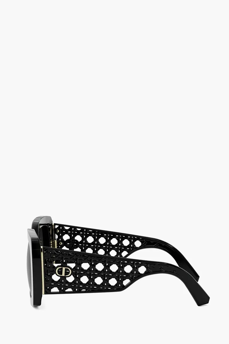 CHRISTIAN DIOR VeryDior Oversized Frame Sunglasses in Black Acetate 1