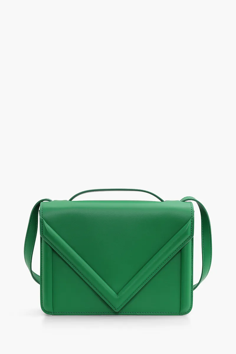 MANSUR GAVRIEL M Frame Box Bag in Grass Calf Leather 0