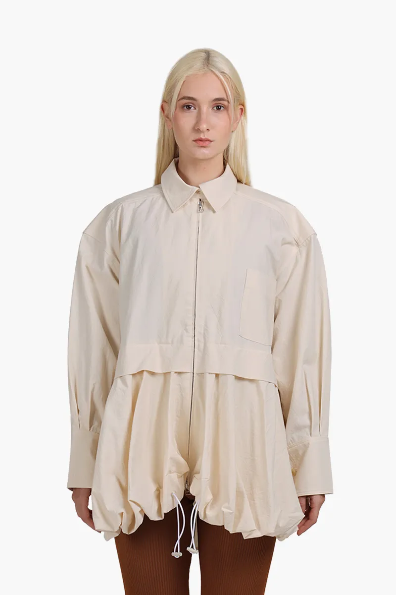 JACQUEMUS Women La Chemise Sognu in Off White