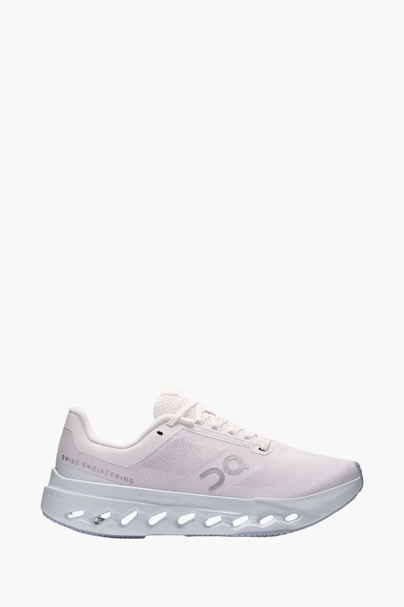 ON Women Cloudsurfer Next Sneakers in Peony/Heather